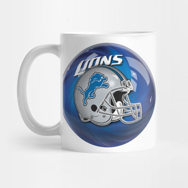 detroit lions by Light Up Glow 